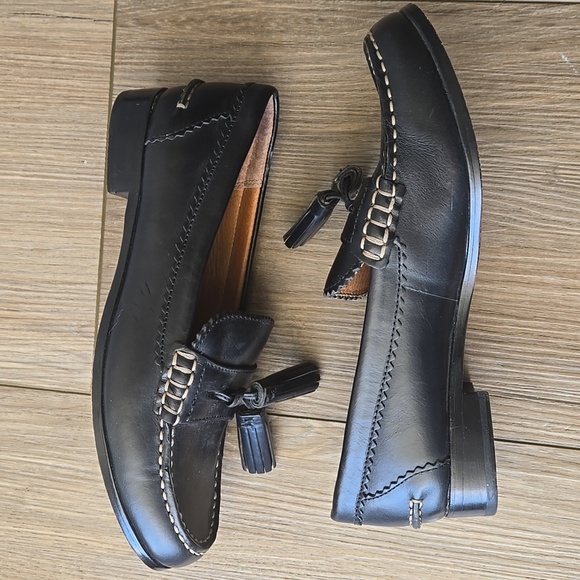 Coach Haydee Leather Tassle Loafers - Picture 5 of 9